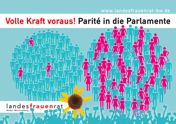 Volle Kraft voraus - Parite in die Parlamente