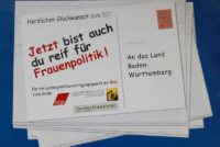 2002 - Unterschriften für ein besseres Landesgleichberechtigungsgesetz