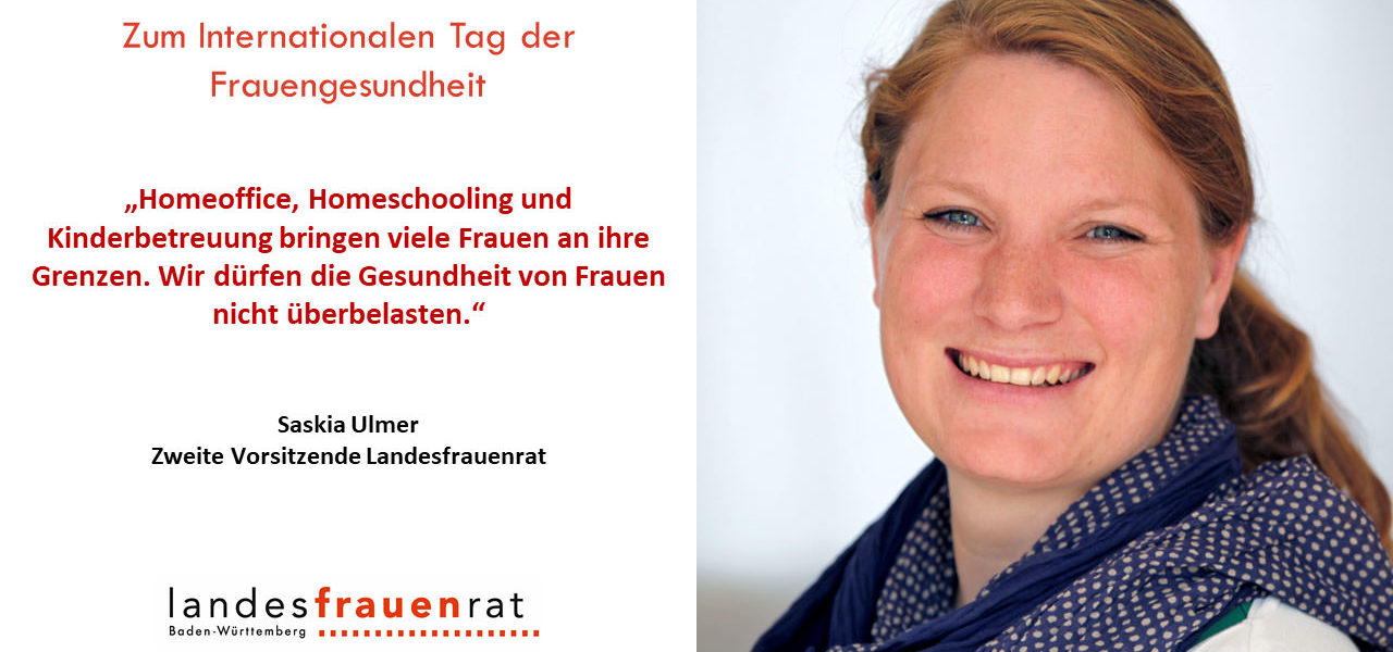 Zum Internationalen Tag der Frauengesundheit - Saskia Ulmer