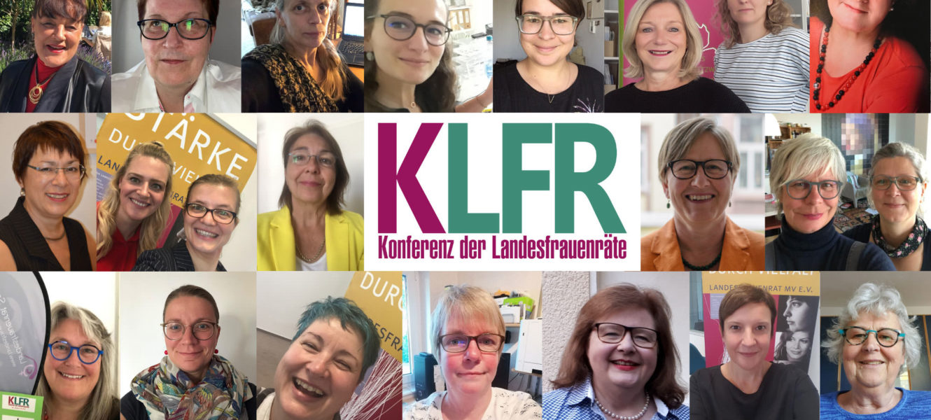 Pressemitteilung der Konferenz der Landesfrauenräte KLFR 2020: Geschlechtergerecht aus der Krise