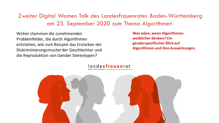Zweiter Digital Women Talk zum Thema Algorithmen