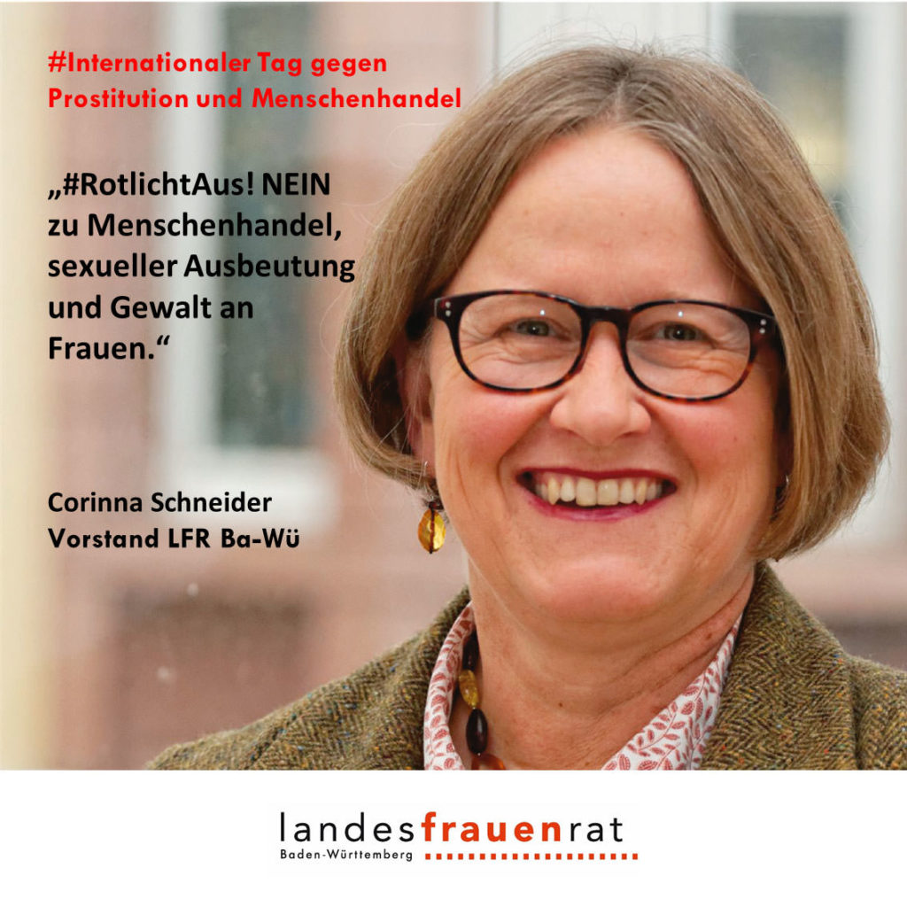 Corinna Schneider - Internationaler Tag gegen Prostitution und Menschenhandel