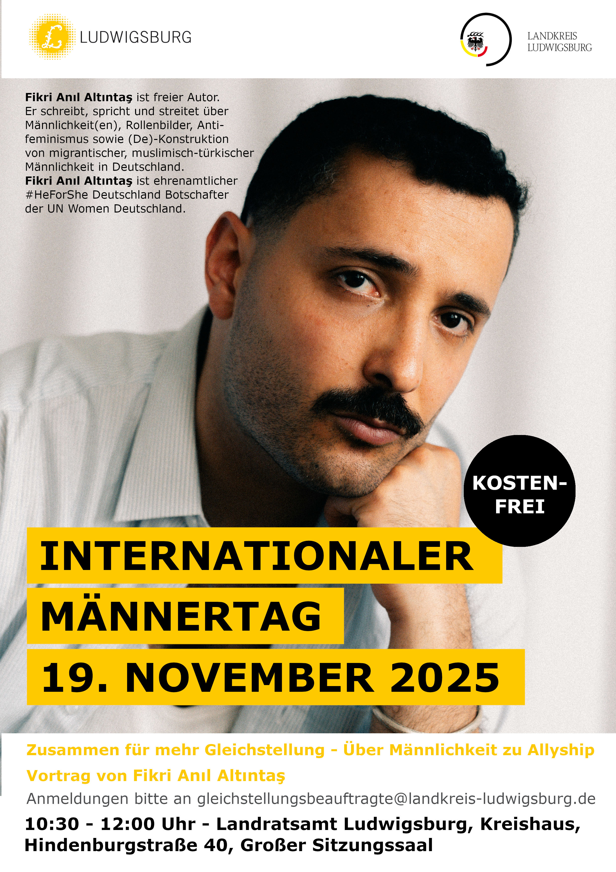 Internationaler Männertag – Vortrag von Fikri Anıl Altıntaş