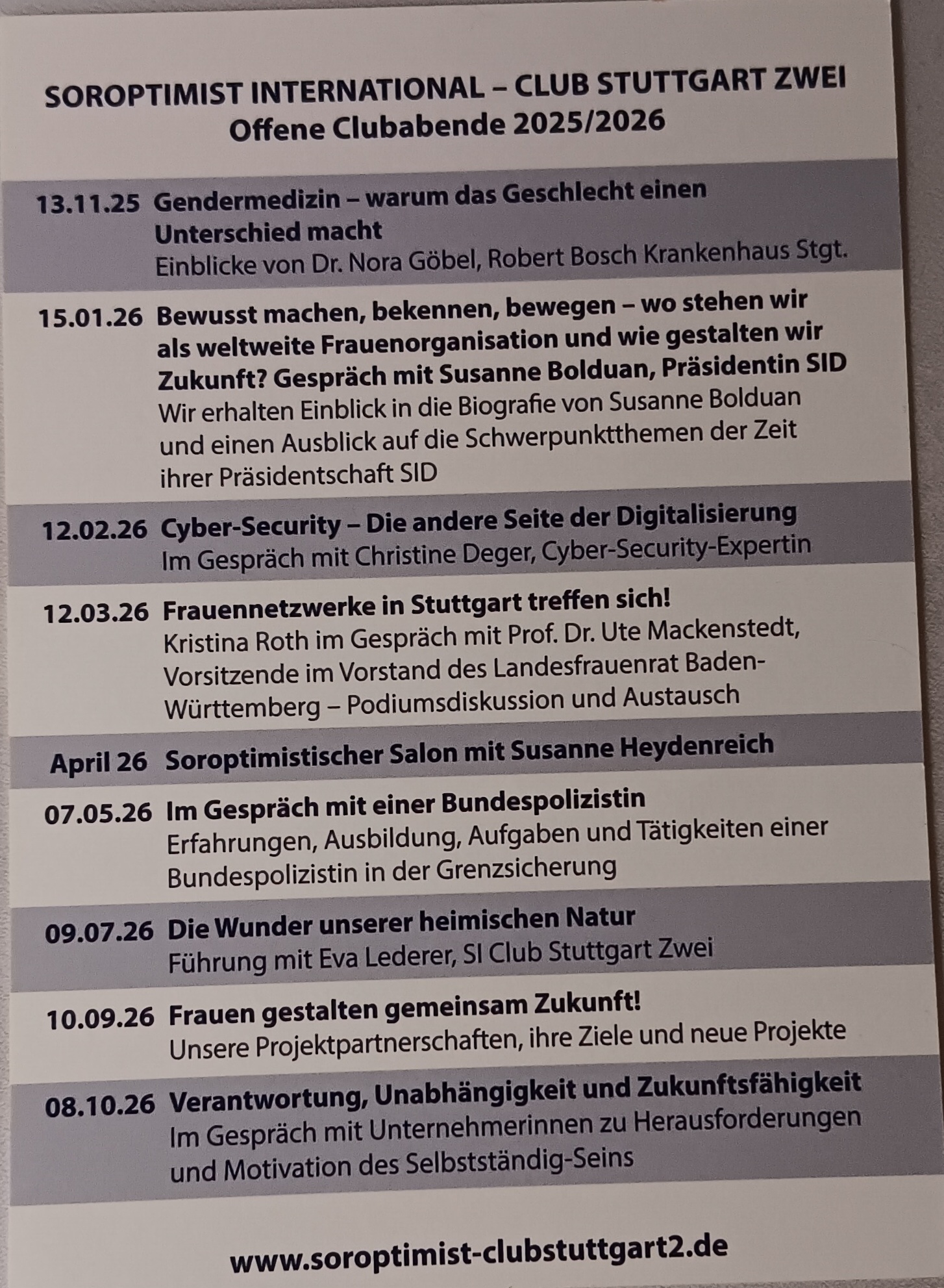 Frauennetzwerke in Stuttgart treffen sich!